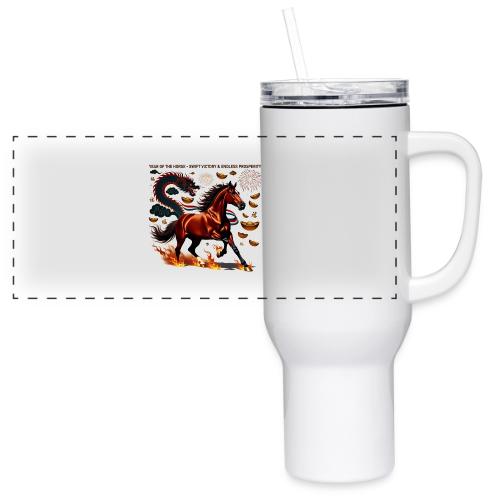 Year of the Horse Victory T Shirt, Lunar New Year - 40 oz Travel Tumbler