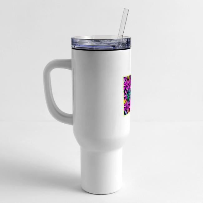 Vibrant Floral Repeat Design