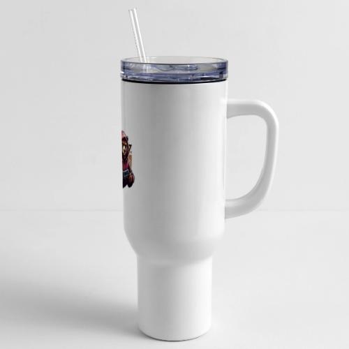 2 grizzlies gamer bears - 40 oz Travel Tumbler