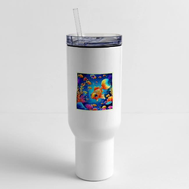 Vibrant Underwater Fish World Design
