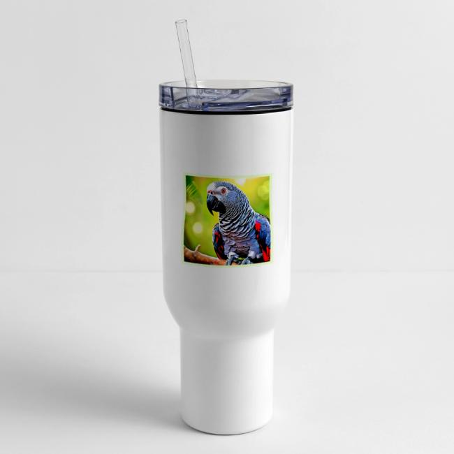 Talking African Grey Parrot