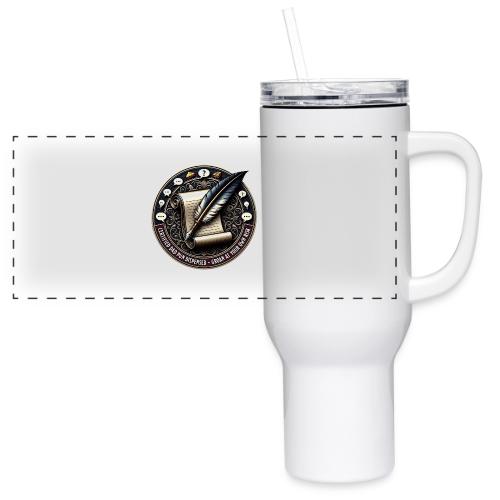Certified Dad Pun Dispenser T Shirt - 40 oz Travel Tumbler