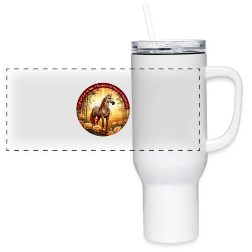 Year of the Horse Guardian T Shirt, Lunar New Year - 40 oz Travel Tumbler