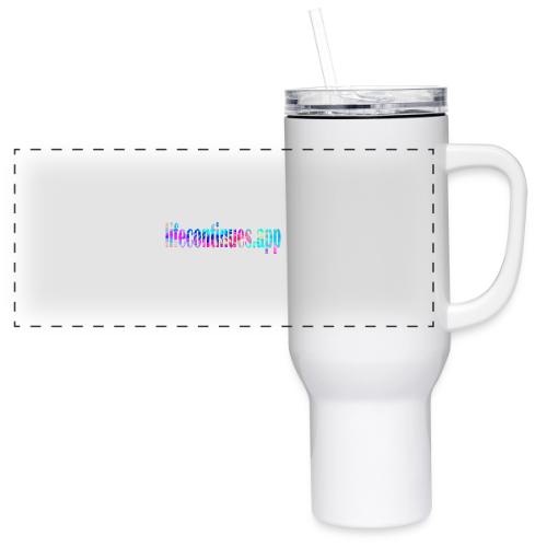 Lifecontinues.app1 - 40 oz Travel Tumbler