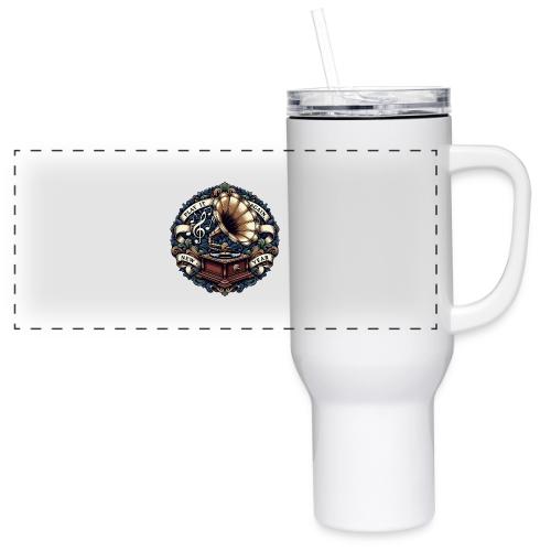 Ornate Phonograph T-Shirt - 40 oz Travel Tumbler