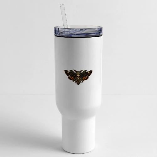 Cthulhu Moth Skull - 40 oz Travel Tumbler