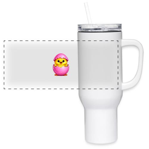 Easter Chick Pink - 40 oz Travel Tumbler