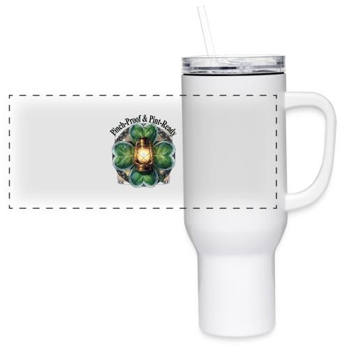 Pinch-Proof Lantern Clover T-Shirt - 40 oz Travel Tumbler
