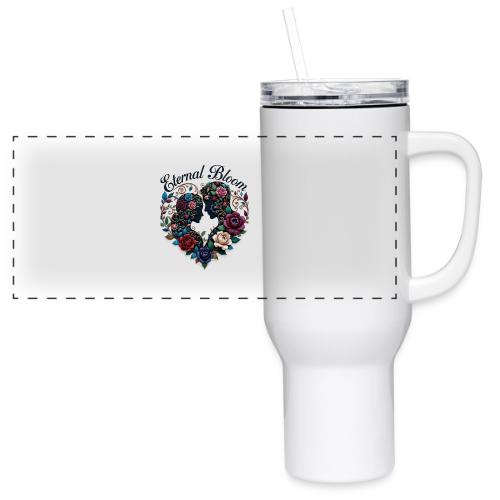 Eternal Bloom Embrace T-Shirt - 40 oz Travel Tumbler
