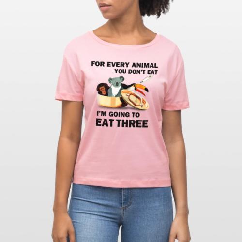 Every Animal Maddox T-Shirts - Stanley/Stella Serena Women’s Relaxed Organic T-Shirt