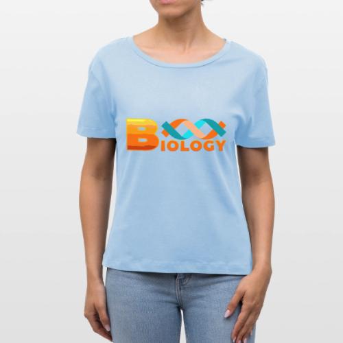 Biology: Life Unfolded - Stanley/Stella Serena Women’s Relaxed Organic T-Shirt