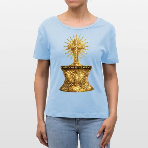 Wisdom is Heaven - Stanley/Stella Serena Women’s Relaxed Organic T-Shirt