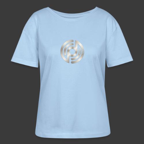 Open Musicians Collective Chrome Logo - Stanley/Stella Serena Women’s Relaxed Organic T-Shirt