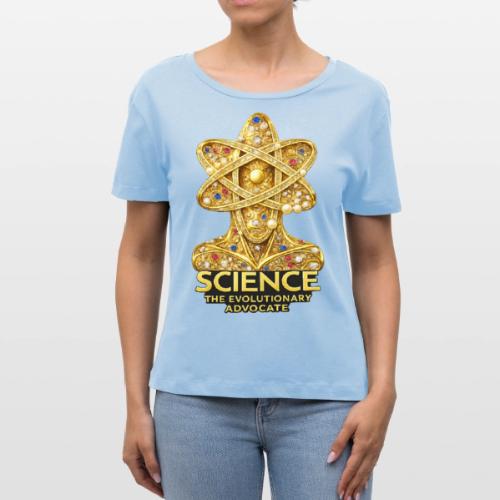 Science the Evolutionary Advocate - Stanley/Stella Serena Women’s Relaxed Organic T-Shirt