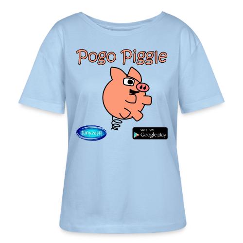 Pogo Piggle - Stanley/Stella Serena Women’s Relaxed Organic T-Shirt