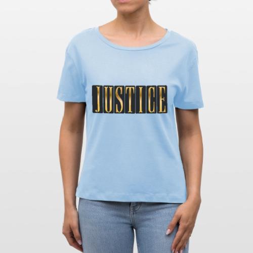 Golden Justice - Stanley/Stella Serena Women’s Relaxed Organic T-Shirt