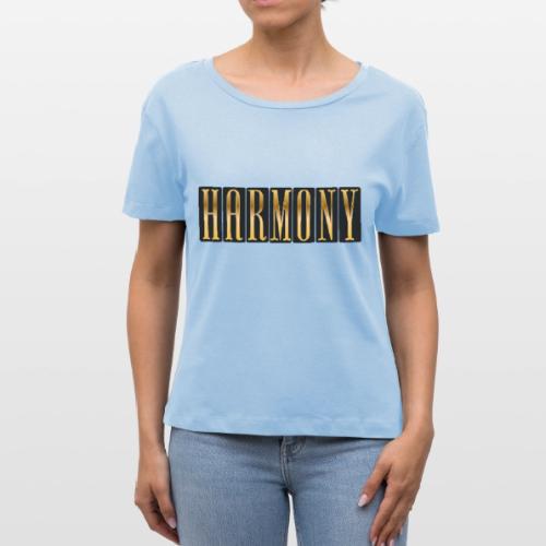 Golden Harmony - Stanley/Stella Serena Women’s Relaxed Organic T-Shirt