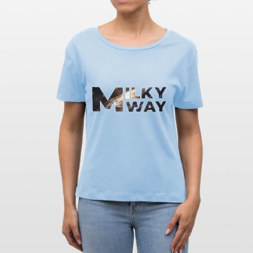 Milky Way Magic - Stanley/Stella Serena Women’s Relaxed Organic T-Shirt