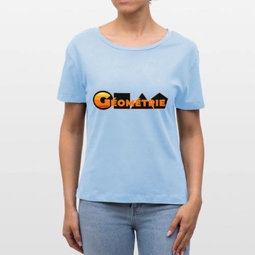 Geometry: Shapes and Figures - Stanley/Stella Serena Women’s Relaxed Organic T-Shirt
