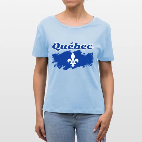 La fête nationale du Québec - Stanley/Stella Serena Women’s Relaxed Organic T-Shirt