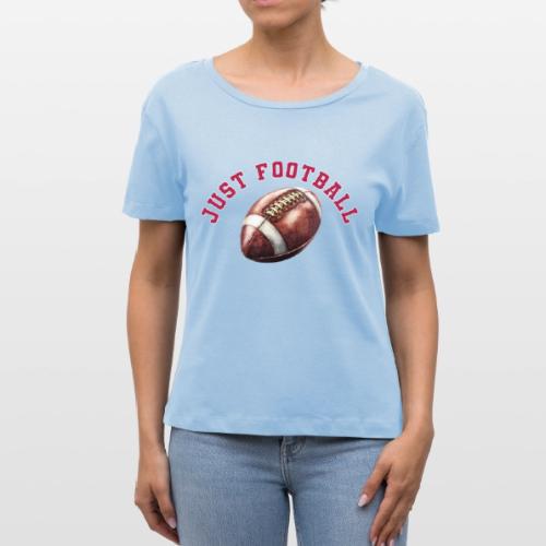 Just Football - Stanley/Stella Serena Women’s Relaxed Organic T-Shirt