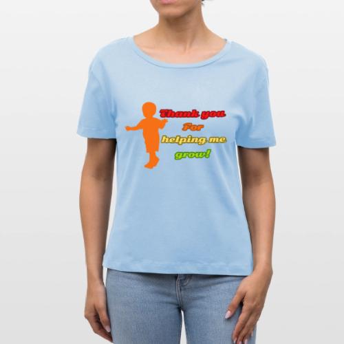 Roots and Wings - Stanley/Stella Serena Women’s Relaxed Organic T-Shirt