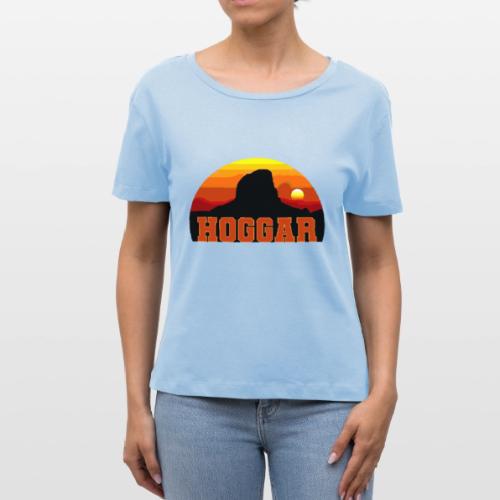 Algeria: Hoggar Desert Horizon - Stanley/Stella Serena Women’s Relaxed Organic T-Shirt