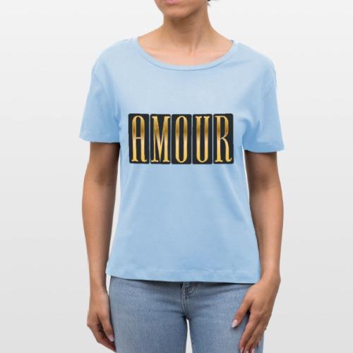Golden Love - Stanley/Stella Serena Women’s Relaxed Organic T-Shirt