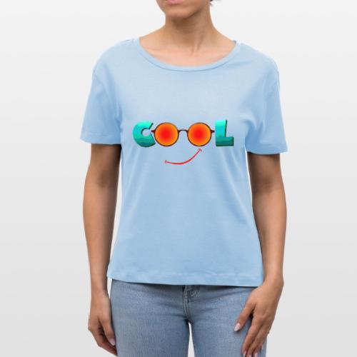 Stay Cool Chill Vibes Design - Stanley/Stella Serena Women’s Relaxed Organic T-Shirt