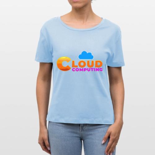 Cloud Computing - Stanley/Stella Serena Women’s Relaxed Organic T-Shirt