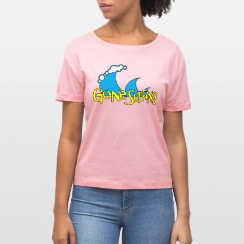 Gone Surfing - Stanley/Stella Serena Women’s Relaxed Organic T-Shirt