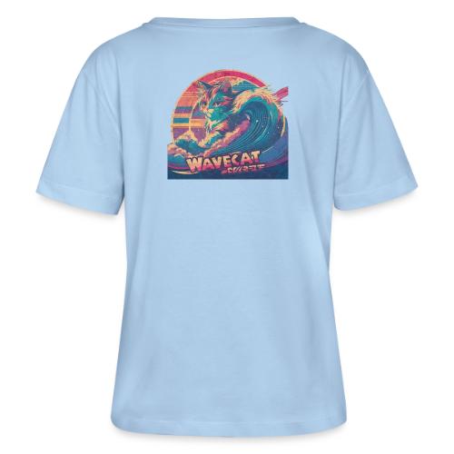 Vintage Wavecat - Stanley/Stella Serena Women’s Relaxed Organic T-Shirt