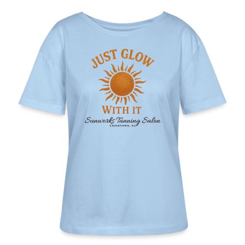 Just Glow With It - Stanley/Stella Serena Women’s Relaxed Organic T-Shirt