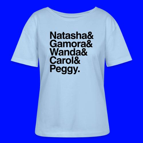 Marvel Characters T-Shirt - Stanley/Stella Serena Women’s Relaxed Organic T-Shirt