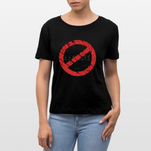 No Excuses | Vintage Style - Stanley/Stella Serena Women’s Relaxed Organic T-Shirt