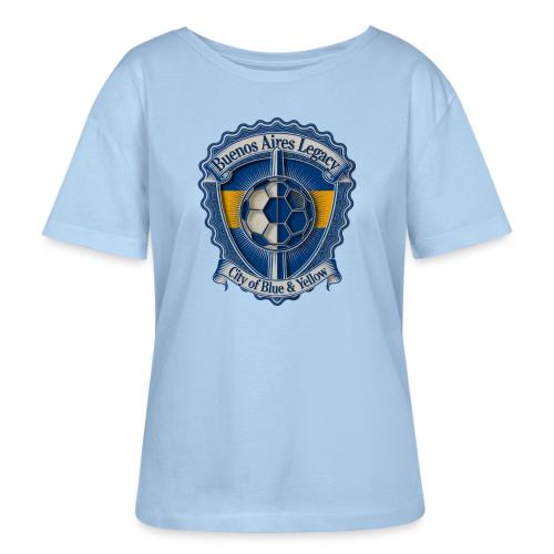 Buenos Aires Legacy T Shirt, Soccer City Pride Gif - Stanley/Stella Serena Women’s Relaxed Organic T-Shirt