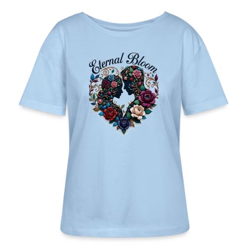 Eternal Bloom Embrace T-Shirt - Stanley/Stella Serena Women’s Relaxed Organic T-Shirt