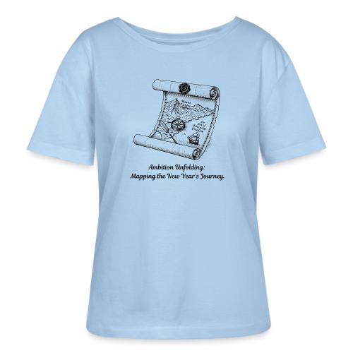 Unfolding Map of Ambition T-Shirt - Stanley/Stella Serena Women’s Relaxed Organic T-Shirt