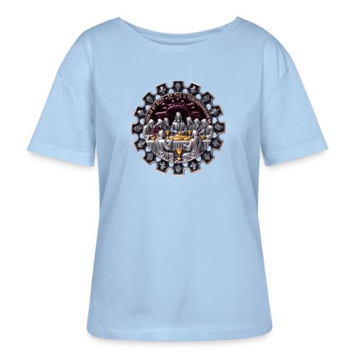 Last Supper Communion T Shirt, Faith Gift - Stanley/Stella Serena Women’s Relaxed Organic T-Shirt