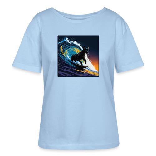 Black Dog Dawn Patrol - Stanley/Stella Serena Women’s Relaxed Organic T-Shirt