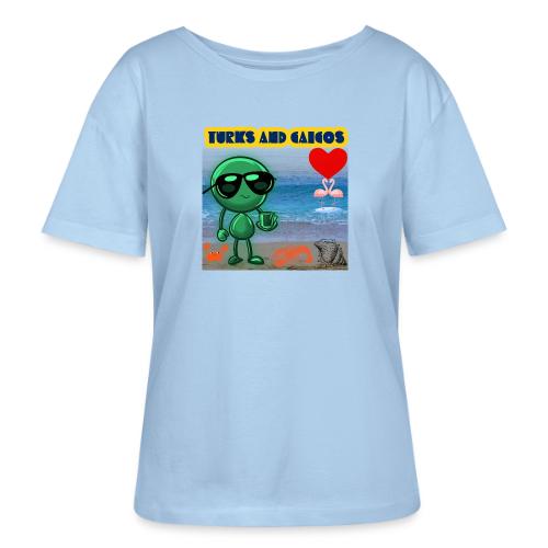 Smoon City_Turks and Caicos - Stanley/Stella Serena Women’s Relaxed Organic T-Shirt