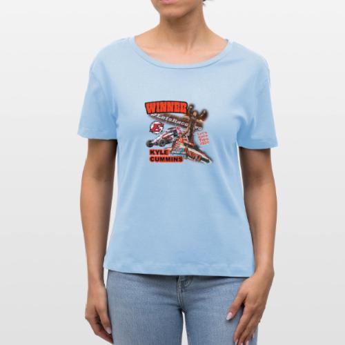 Kyle Cummins #LetsRaceTwo Winner - Stanley/Stella Serena Women’s Relaxed Organic T-Shirt