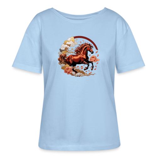 Year of the Horse T Shirt, Lunar New Year Gift - Stanley/Stella Serena Women’s Relaxed Organic T-Shirt