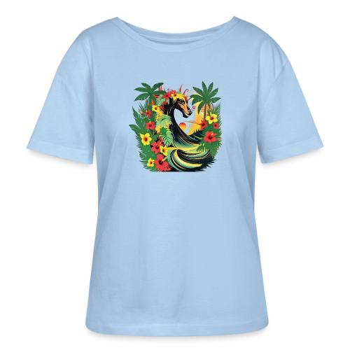 Horse Wave - Stanley/Stella Serena Women’s Relaxed Organic T-Shirt