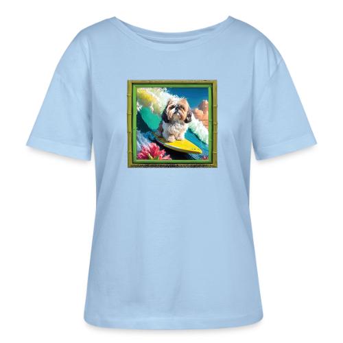 Shih Tzu Bamboo - Stanley/Stella Serena Women’s Relaxed Organic T-Shirt