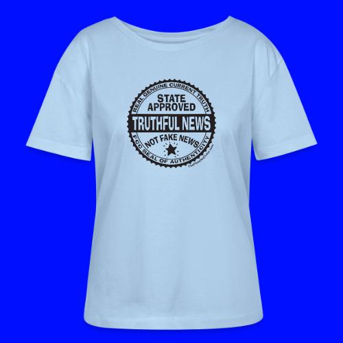 Truthful News FCC Seal - Stanley/Stella Serena Women’s Relaxed Organic T-Shirt