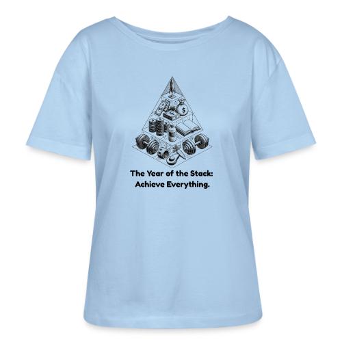 The Resolution Pyramid T-Shirt, Mug, & Leggings - Stanley/Stella Serena Women’s Relaxed Organic T-Shirt