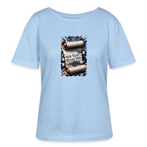 New Year's Resolution T-Shirt - Stanley/Stella Serena Women’s Relaxed Organic T-Shirt