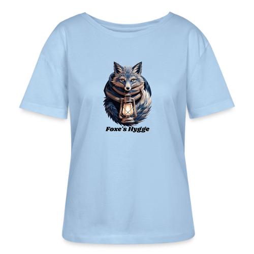 Hygge Ember Fox T-Shirt - Stanley/Stella Serena Women’s Relaxed Organic T-Shirt