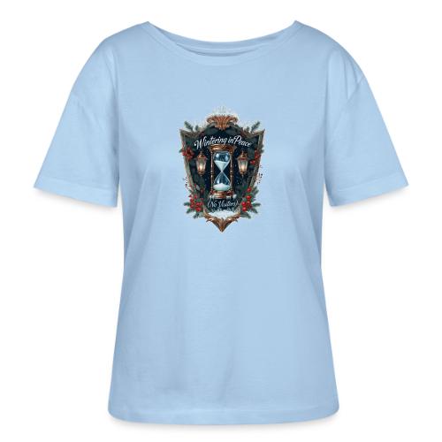 Wintering in Peace (No Visitors) T-Shirt - Stanley/Stella Serena Women’s Relaxed Organic T-Shirt